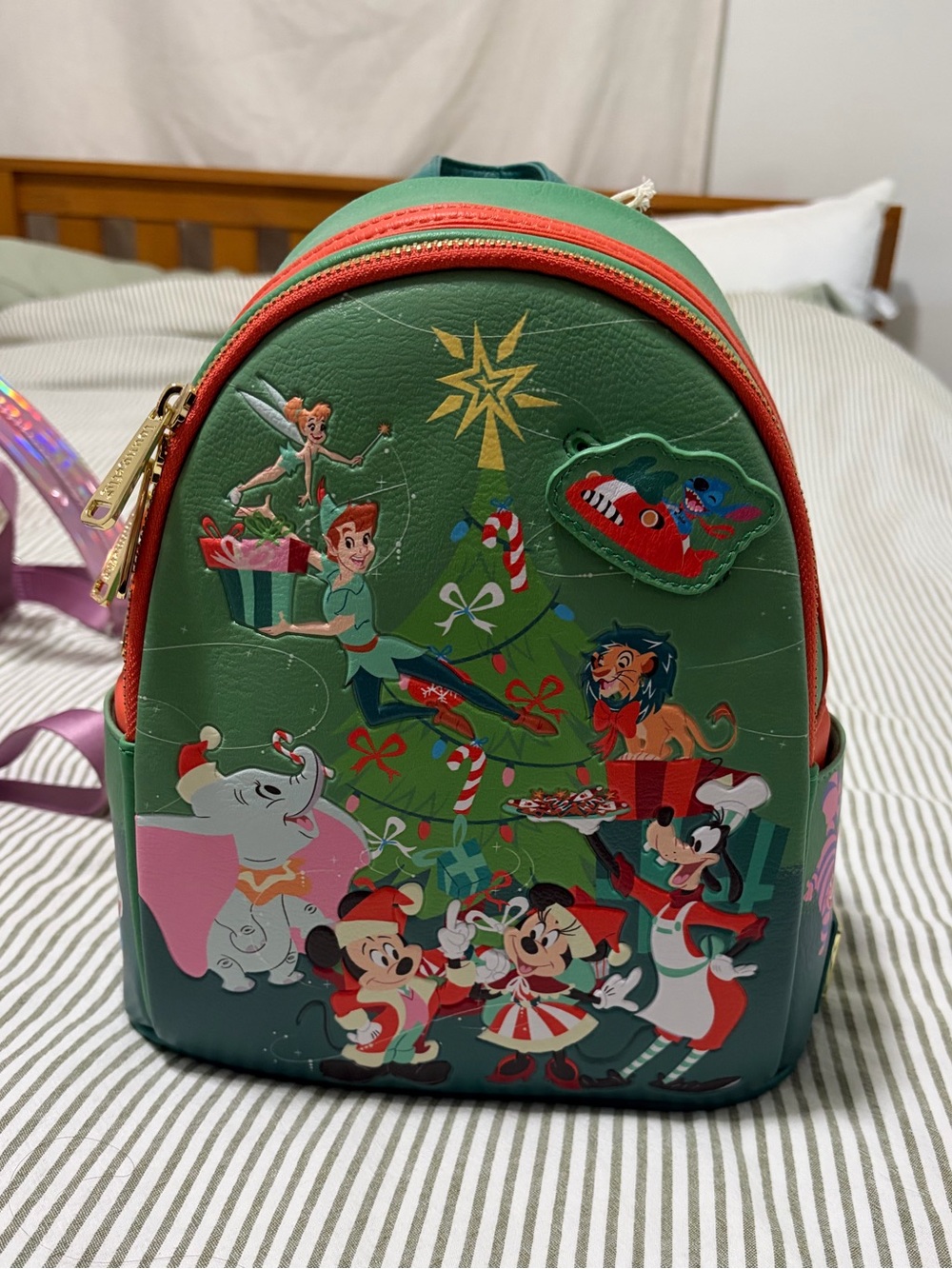 NWT Loungefly Holiday Character Backpack